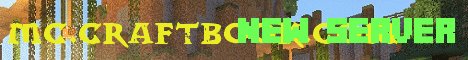 Banner for MC.CraftBooK.com Minecraft server