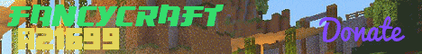 Banner for FancyCraft Minecraft server