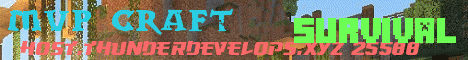 Banner for Mvp craft Minecraft server