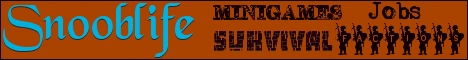 Banner for SnoobLife Minecraft server