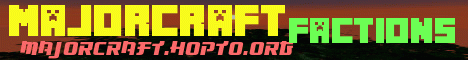 Banner for Majorcraft Minecraft server