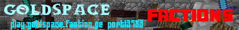 Banner for GoldSpace Minecraft server