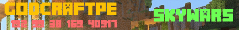 Banner for GodCraftPE Minecraft server