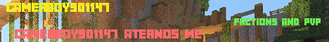 Banner for Gamerboy901147 Minecraft server