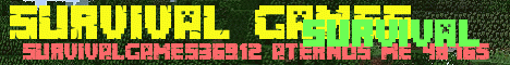 Banner for Survival Games Minecraft server