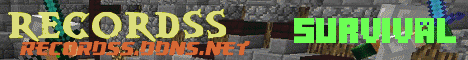 Banner for Recordss Minecraft server