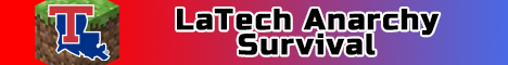 Banner for Louisiana Tech SMP Minecraft server