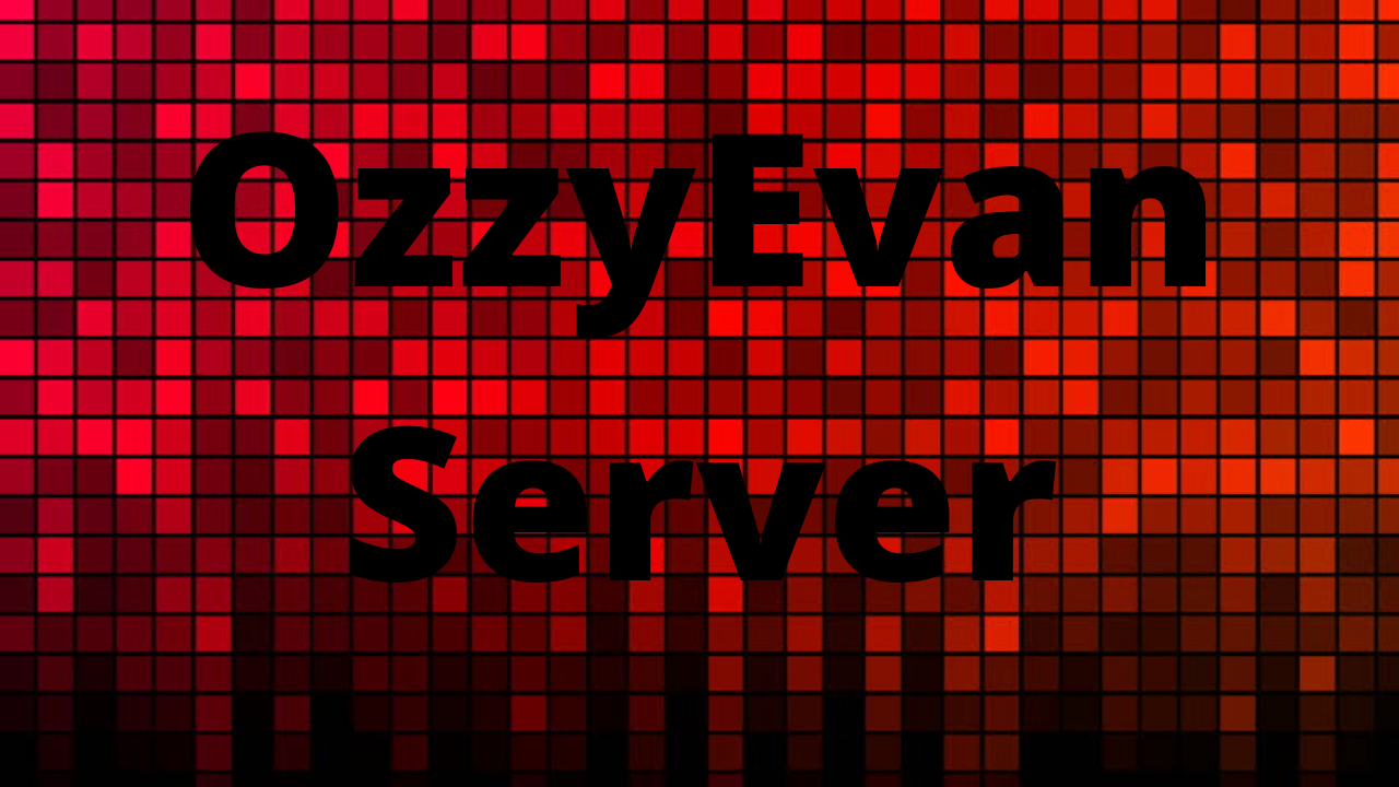 Banner for OzzyEvan Minecraft server