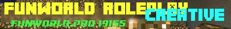 Banner for Funworld RolePlay Minecraft server
