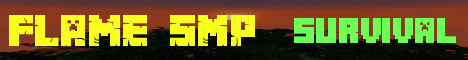 Banner for Flame SMP Minecraft server