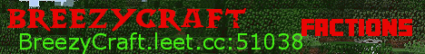 Banner for BreezyCraft Minecraft server