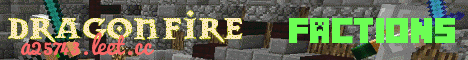 Banner for DRAGONFIRE Minecraft server