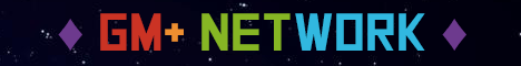 Banner for GM+ Network Minecraft server
