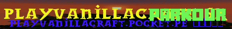 Banner for PlayVanillaCraft CZ/SK Minecraft server