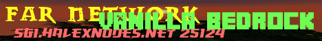 Banner for Far Network Minecraft server