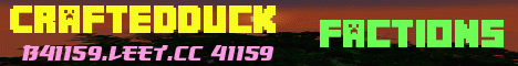 Banner for Crafted Duck Minecraft server