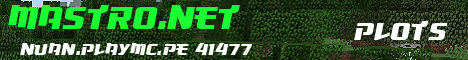 Banner for Mastro.net Minecraft server