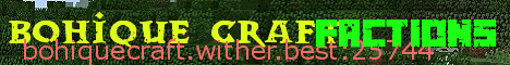 Banner for Bohique Craft Minecraft server