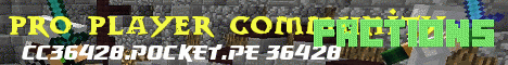 Banner for Pro Player Community Minecraft server