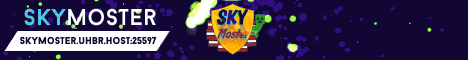 Banner for SkyMoster Minecraft server