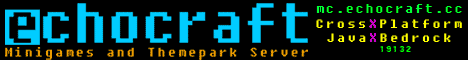 Banner for echocraft Minecraft server