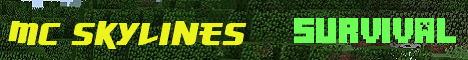 Banner for MC Skylines Minecraft server