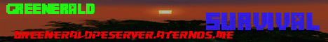 Banner for Greenerald Minecraft server