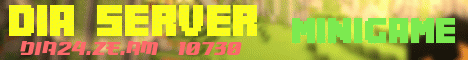 Banner for DIA SERVER | 다이아서버 for MCBE (PE) Minecraft server