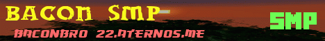 Banner for Bacon SMP Minecraft server