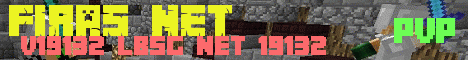 Banner for Firas.net Minecraft server
