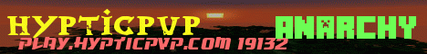Banner for HypticPvp Minecraft server