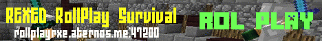 Banner for REXED RollPlay Survival Minecraft server