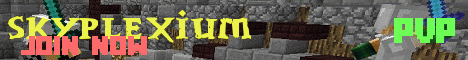 Banner for Skyplexium Minecraft server
