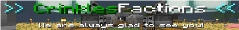 Banner for CrinkleRPGFactions Minecraft server