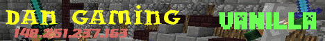 Banner for Dan-Gaming Minecraft server