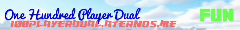 Banner for 100 Player Dual Minecraft server