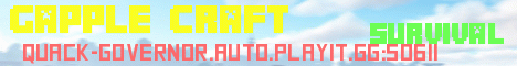 Banner for Gapple Craft Minecraft server