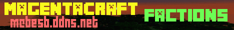 Banner for MagentaCraft Minecraft server