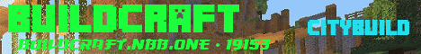 Banner for BuildCraft - CityBuild Minecraft server