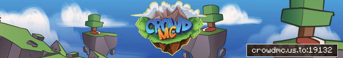 Banner for CrowdMC OP Factions Minecraft server
