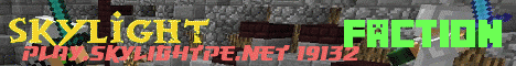 Banner for SkyLight Minecraft server