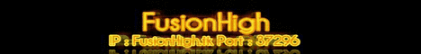 Banner for FusionHighRP Minecraft server