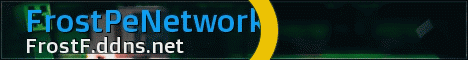 Banner for FrostPeNetwork Minecraft server