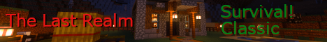 Banner for The Last Realm (Crossplay) Minecraft server