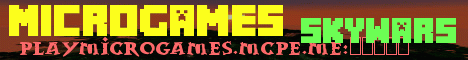 Banner for MicroGames Minecraft server