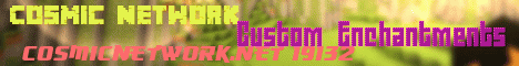 Banner for a Minecraft server