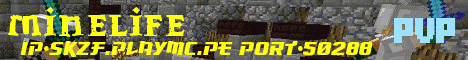 Banner for MineLife Minecraft server