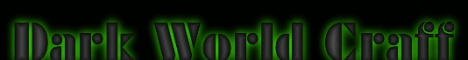 Banner for Dark World Craff Minecraft server