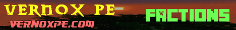 Banner for Vernox PE Minecraft server