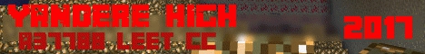 Banner for Yandere High School 2016-2017 Minecraft server